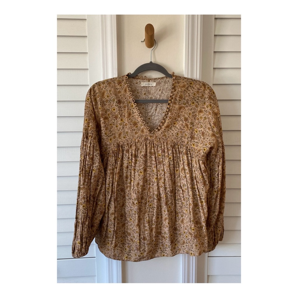 Doen Long Sleeve Thistle Top